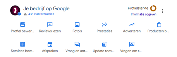 Google mijn bedrijf beheren